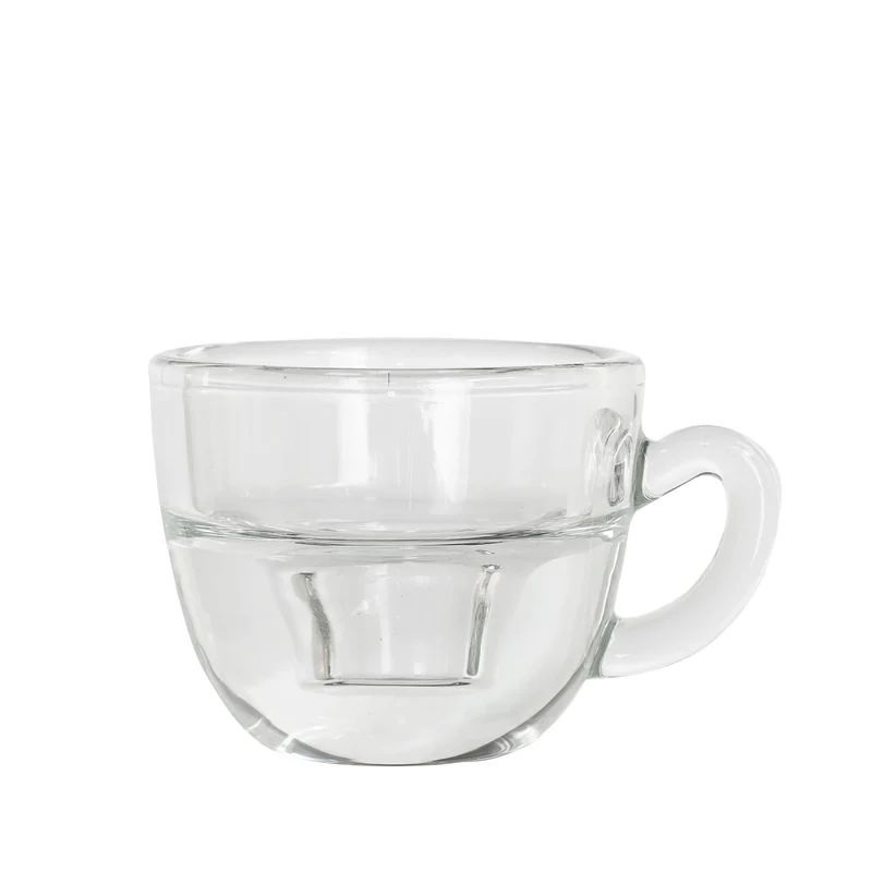 Kerzenhalter Coffee Ø8 x H.5 cm klar