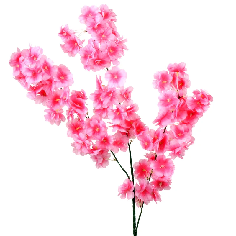 Kirschblüte L95cm d.pink