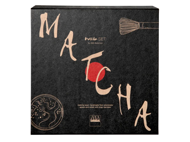 ASA moribana Matcha-Set hasu shiny 3tlg