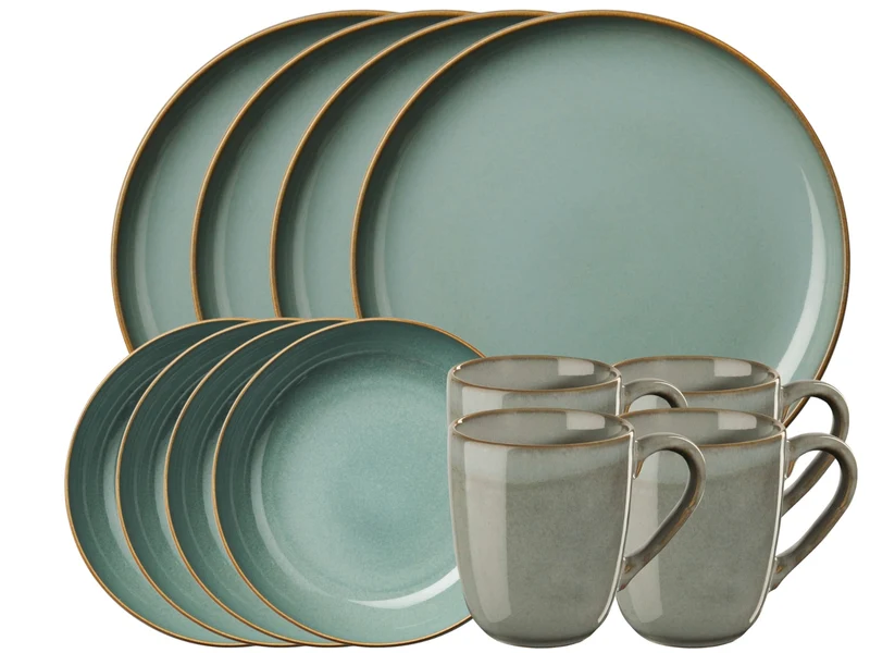 ASA Selection SAISONS Frühstücksset eucalyptus 12tlg