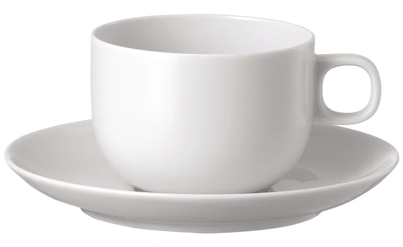Rosenthal Moon Weiss Kaffeetasse 2tlg.
