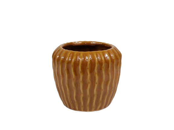 Topf Amilly D12 H10,5cm Bernstein