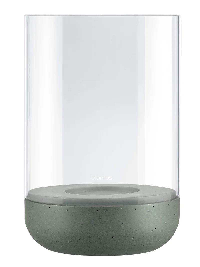 Blomus CALMA Windlicht agave green L 15cm