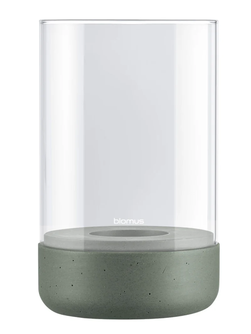 Blomus CALMA Windlicht agave green M 12cm