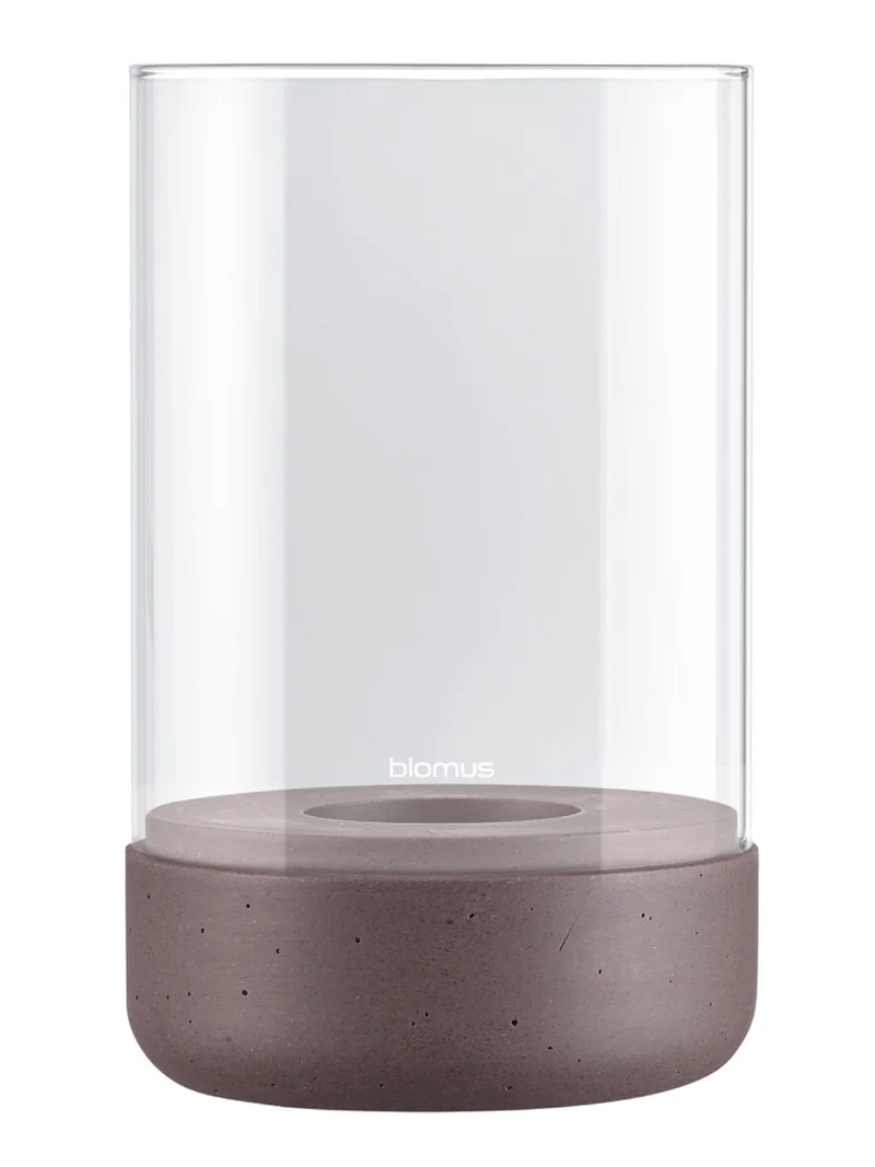 Blomus CALMA Windlicht cedar wood M 12cm