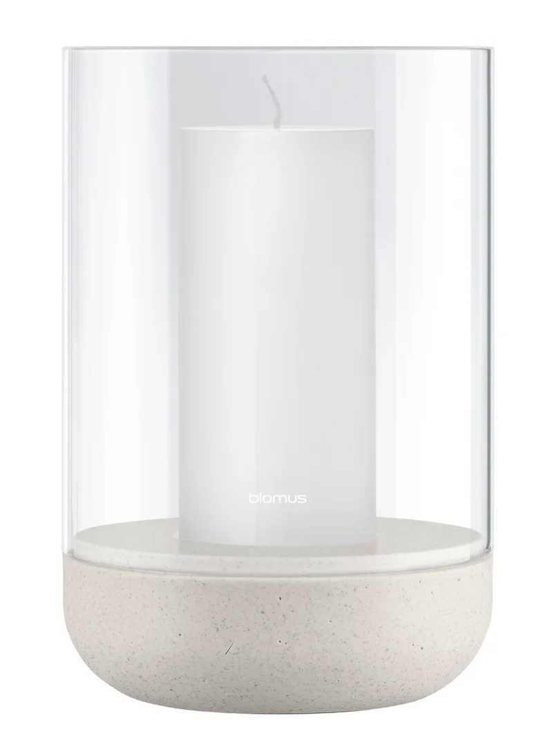 Blomus CALMA Windlicht moonbeam L 15cm