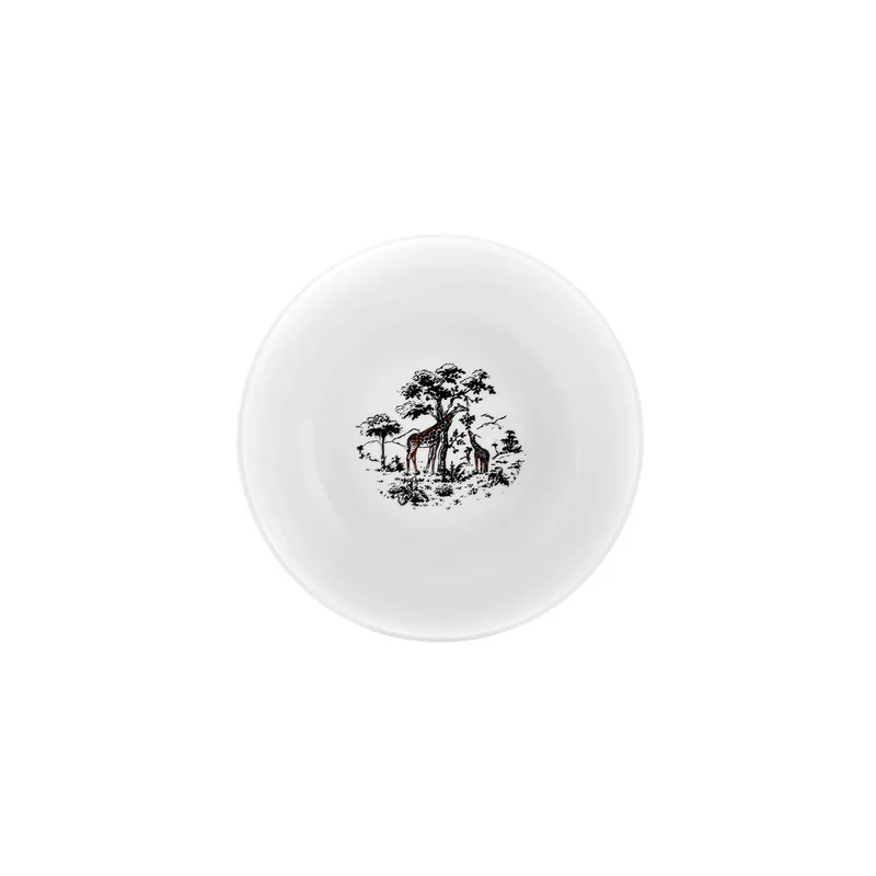 Karaca Streamline Safari New Generation Bone Geschirrset, 59 Teilig, 12 Personen
