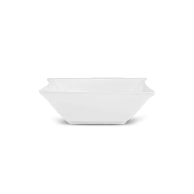 Karaca Stream Pure Perfect Weiß 32-Teiliges 6-Personen Frühstücksset Quadrat