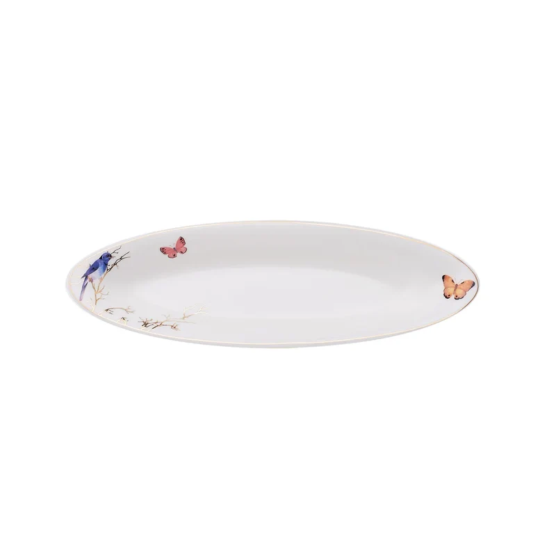 Karaca Fine Pearl New Grace Miny 26-Piece Frühstücksset und Servierschalen Round