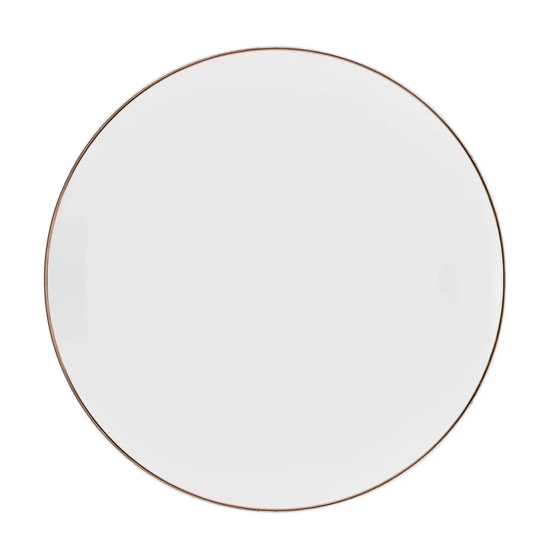 Karaca Epsilon New Generation Bone 12 Personen Geschirrset, Gold, 76 teilig