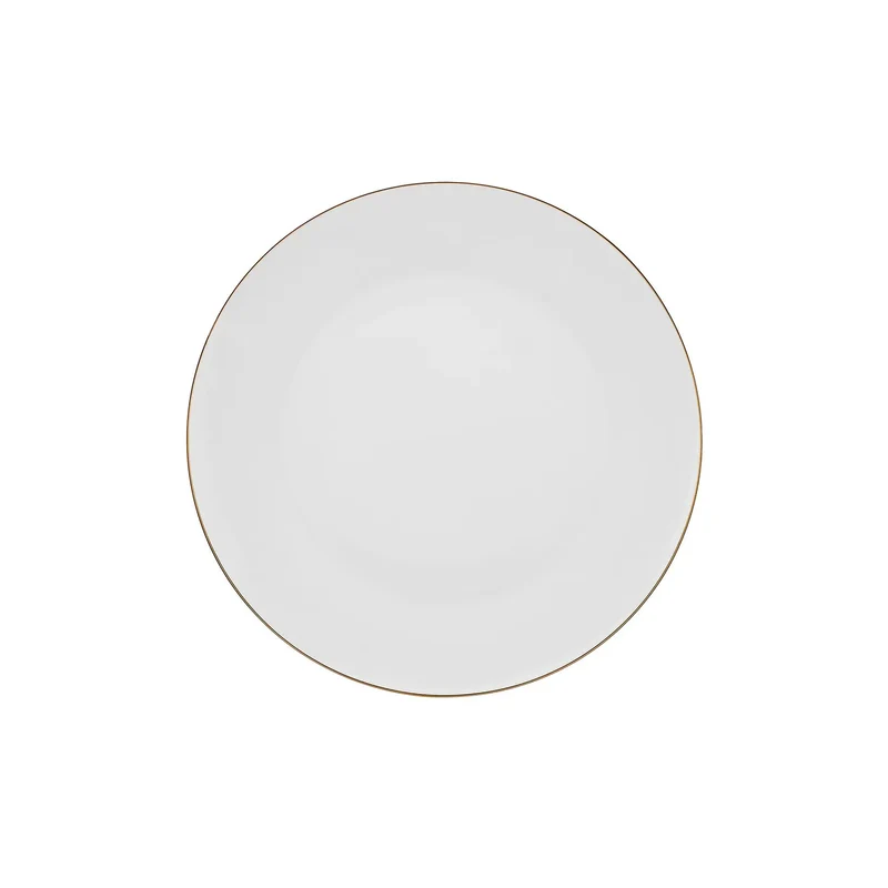 Karaca Esbelto 12 Personen Geschirrset, 56 Teilig, New Generation Bone, Gold
