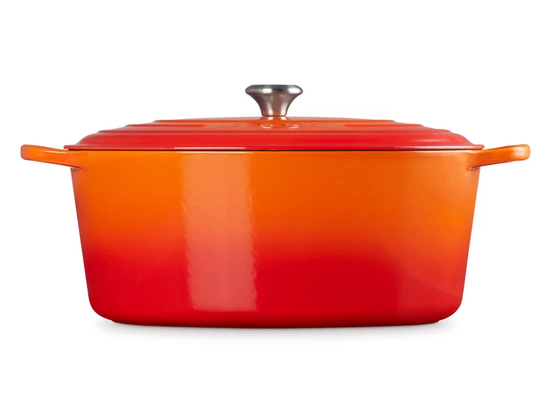Le Creuset Bräter Signature oval ofenrot 40cm