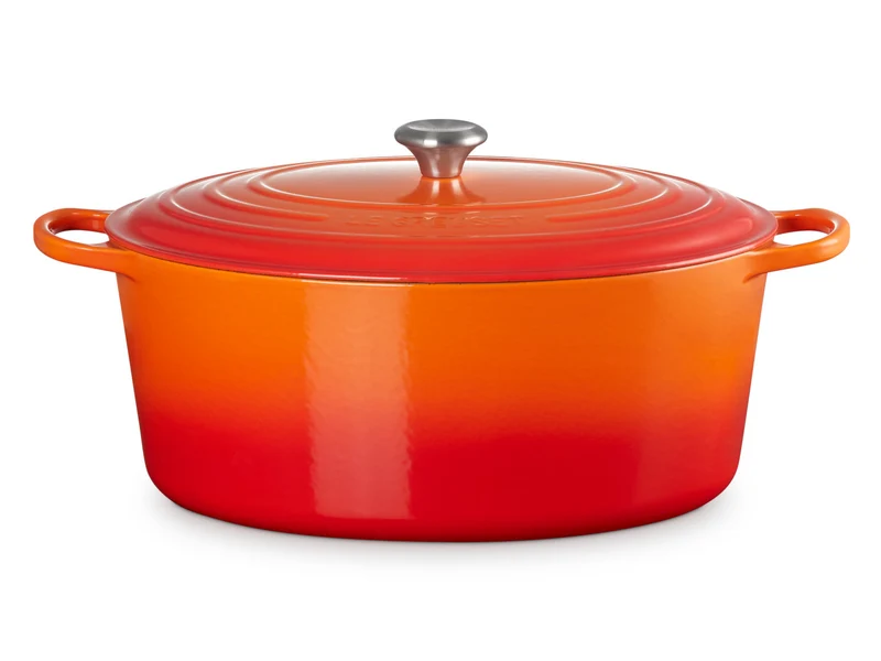 Le Creuset Bräter Signature oval ofenrot 40cm