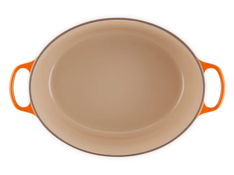 Le Creuset Bräter Signature oval ofenrot 40cm
