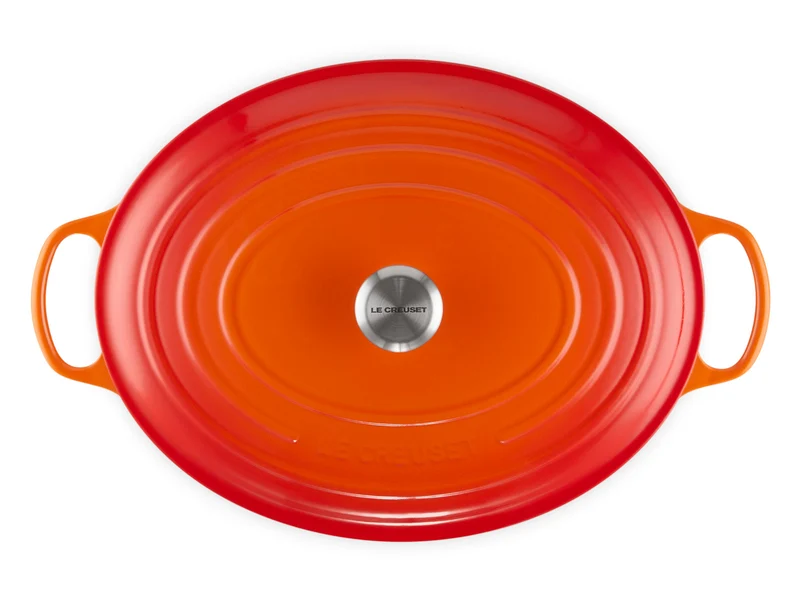 Le Creuset Bräter Signature oval ofenrot 40cm