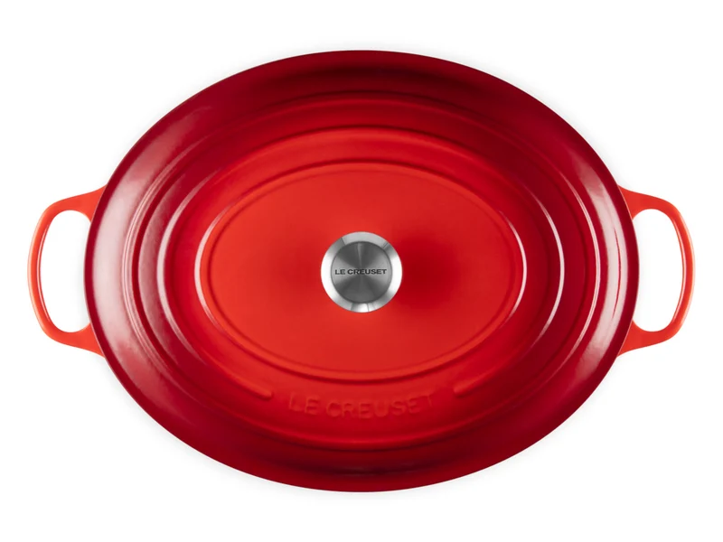 Le Creuset Bräter Signature oval kirschrot 40cm