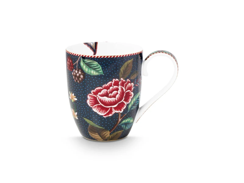 PIP STUDIO Berry Blues Henkelbecher XL 450ml Set2