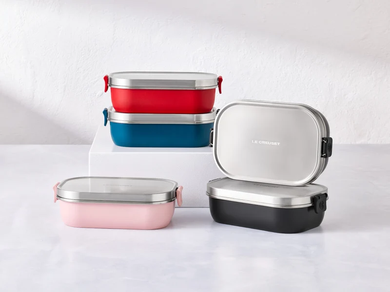 Le Creuset On The Go Lunchbox shell pink 900ml