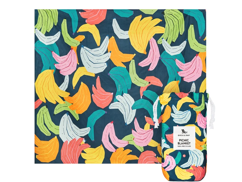 Dock & Bay Picnic Blanket XL Bananarama 240x170cm