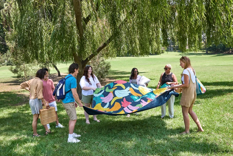 Dock & Bay Picnic Blanket XL Bananarama 240x170cm