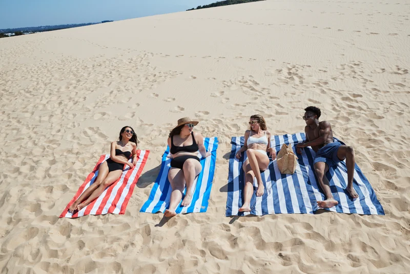 Dock & Bay Beach Towel XXL Whitsunday Blue 180x200cm