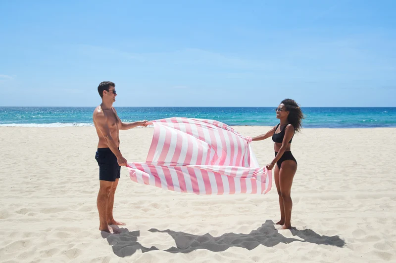 Dock & Bay Beach Towel XXL Malibu Pink 180x200cm