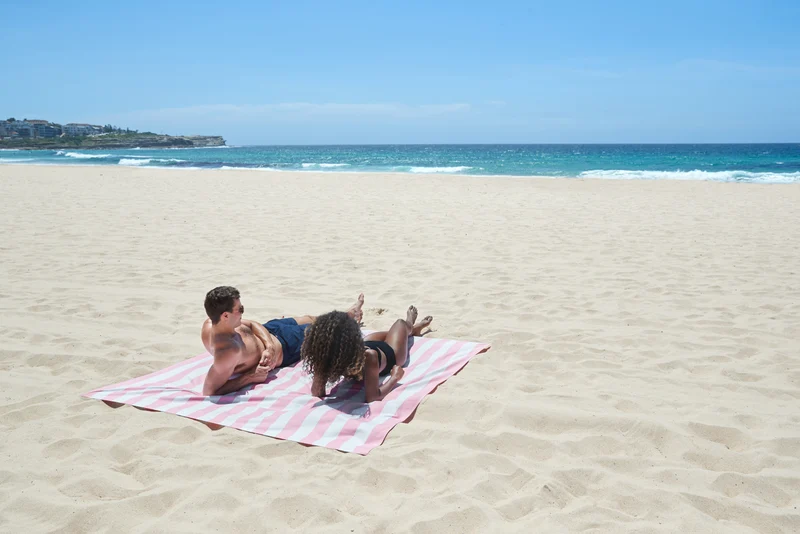 Dock & Bay Beach Towel XXL Malibu Pink 180x200cm