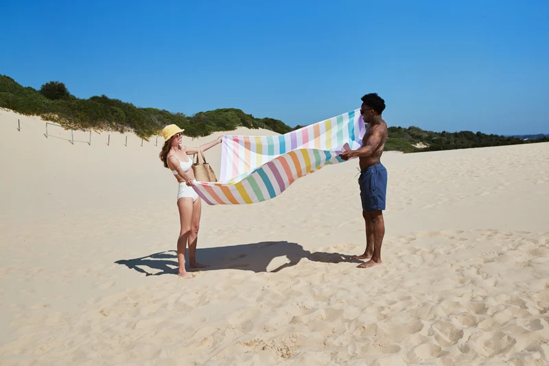 Dock & Bay Beach Towel XXL Unicorn Waves 180x200cm