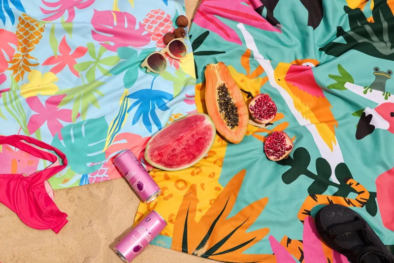 Dock & Bay Beach Towel L Wild Things 160x90cm
