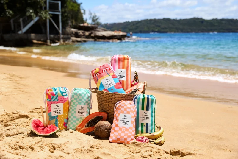 Dock & Bay Beach Towel L Check Mate 160x90cm