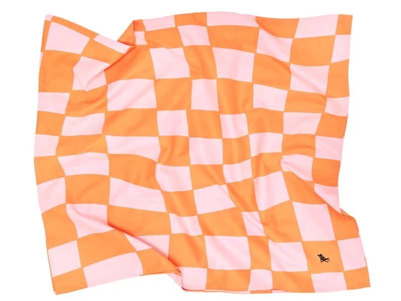 Dock & Bay Beach Towel L Groovy Check 160x90cm
