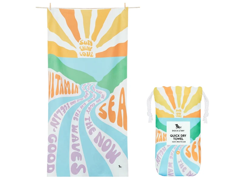 Dock & Bay Beach Towel XL Vitamin Sea 200x90cm