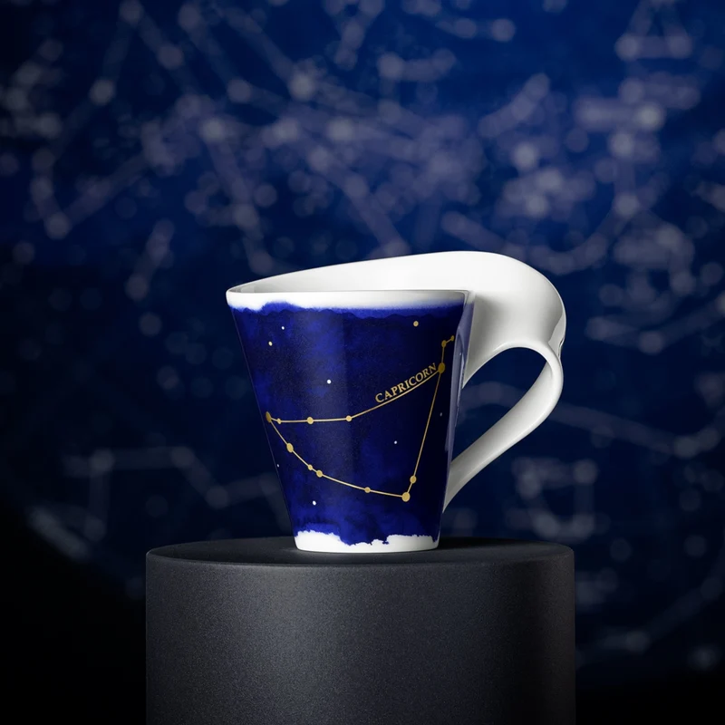 Villeroy & Boch New Wave Stars Becher mit Henkel Steinbock 0,3 l