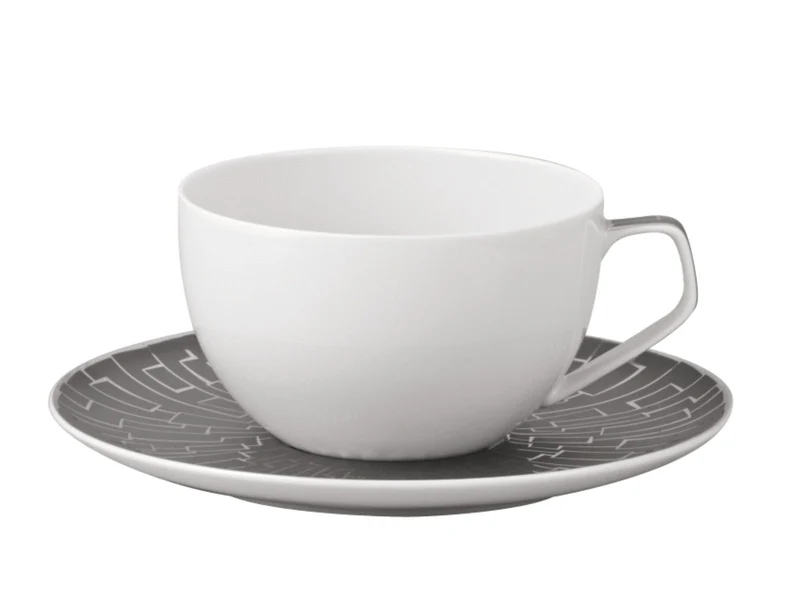 Rosenthal TAC Gropius Skin Platin Kombitasse 2tlg.