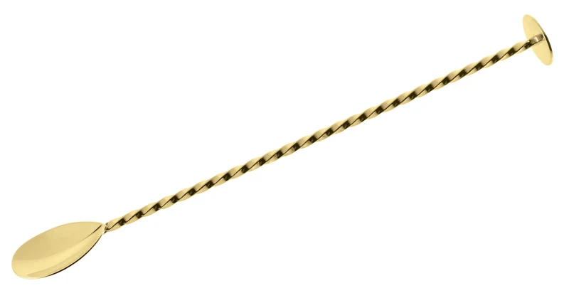 Paderno Bar Utensils Cocktaillöffel gold 28 cm