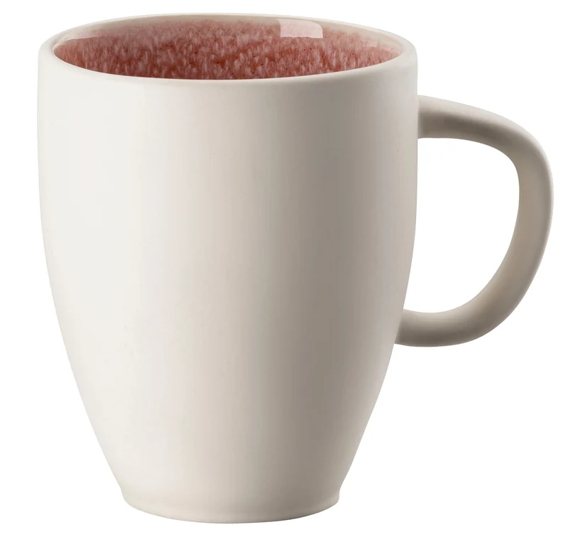 Rosenthal Junto Rose Quartz Becher mit Henkel 0,38 l