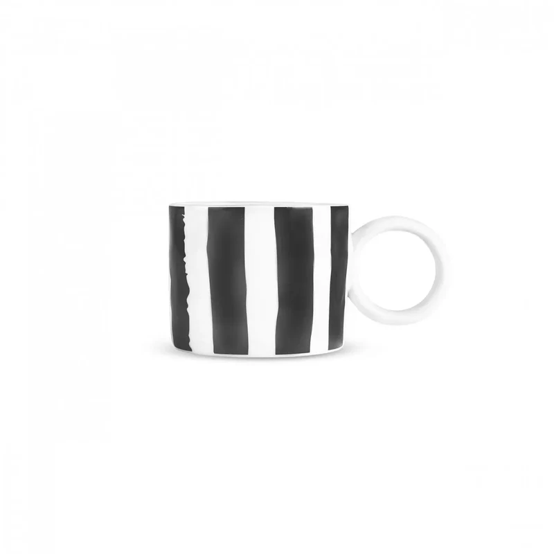 Karaca Erica Streifen Tasse, 370 ml