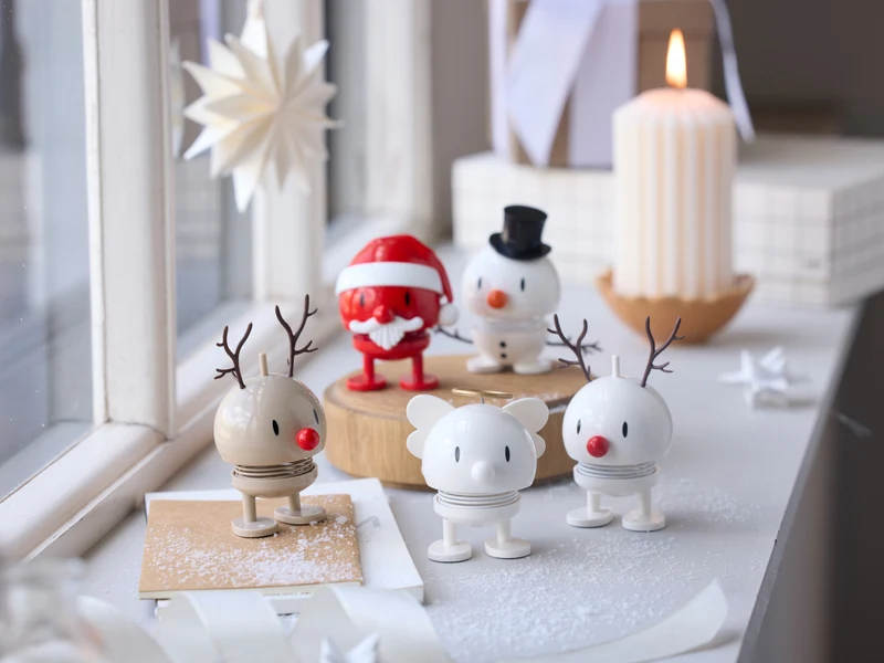 Hoptimist Reindeer Bumble S red 7,2cm