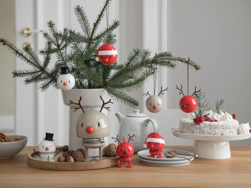 Hoptimist Reindeer Bumble M red 7,5cm
