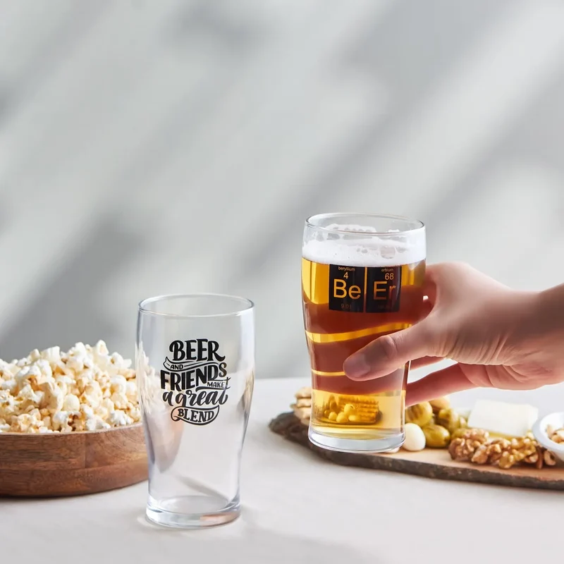 Karaca Bierglas Set, 454 ml