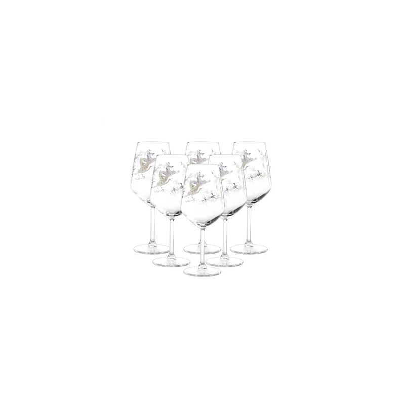 Karaca Anka Kelchgläser- Set 6- teilig