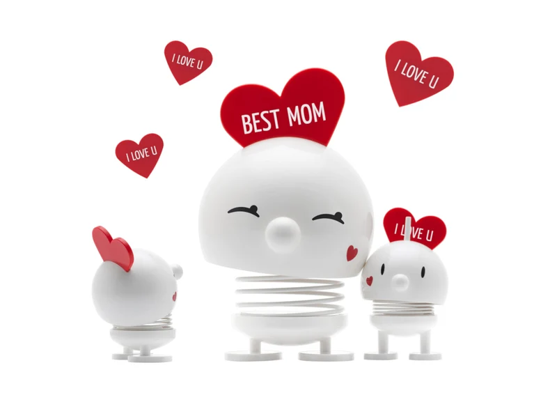 Hoptimist Love Bumble S white 7,2cm