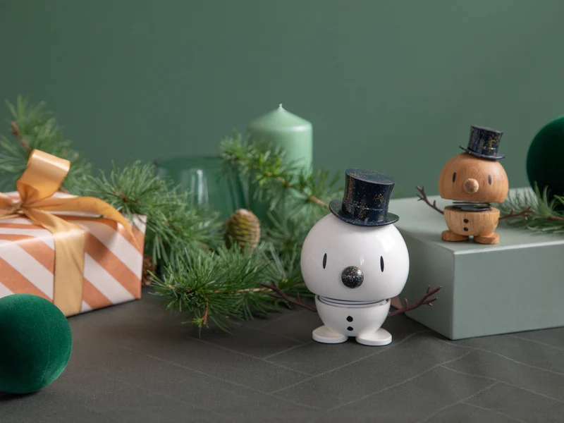 Hoptimist Snowman S oak 7,8cm