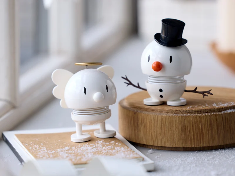 Hoptimist Snowman S white 7,8cm