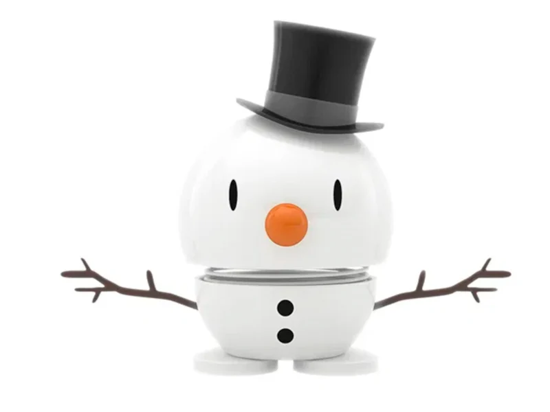 Hoptimist Snowman S white 7,8cm