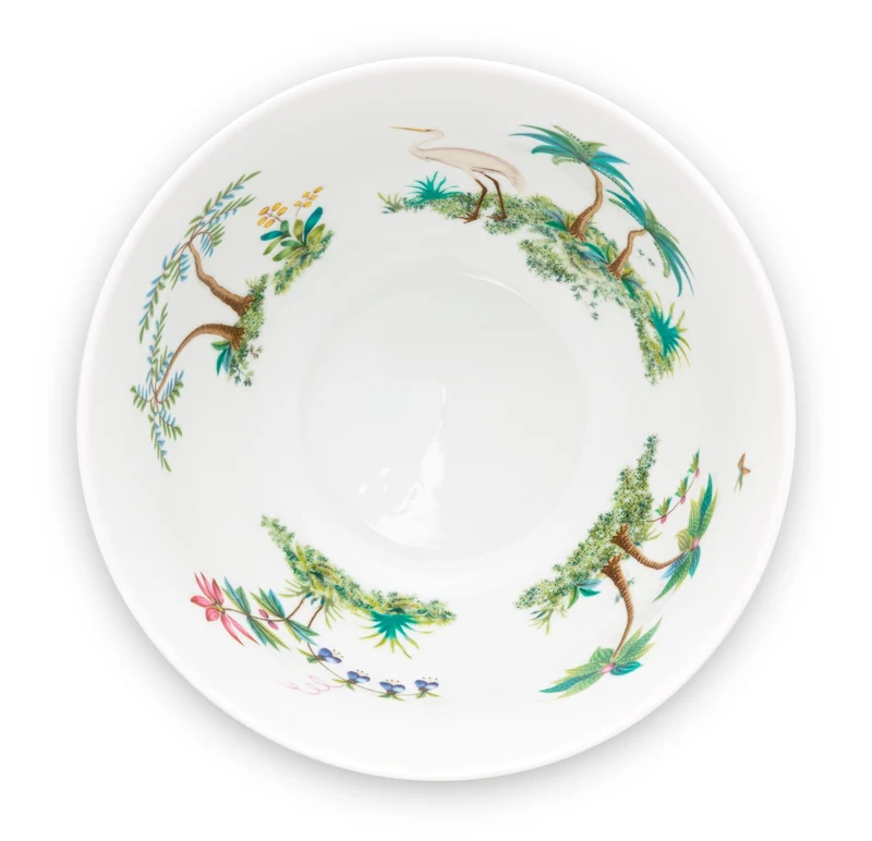 PIP STUDIO Jolie Flowers Dots Gold Bowl 15 cm