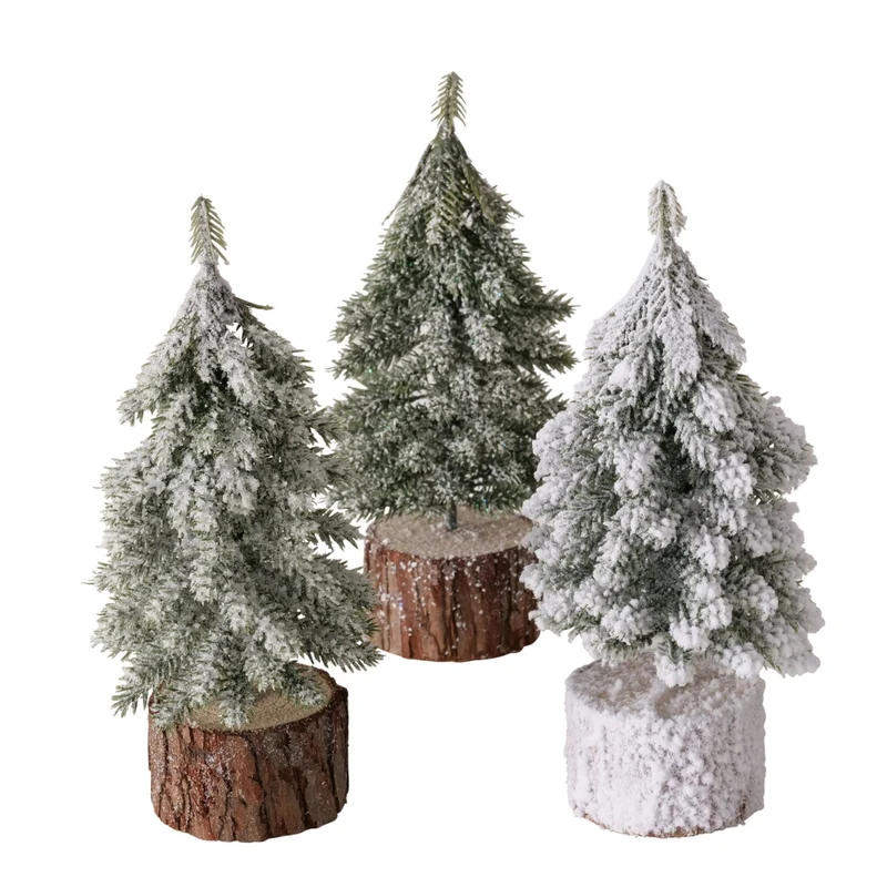 Boltze Senja Weihnachtsbaum sortiert mehrfarbig 19cm (1 Stück)