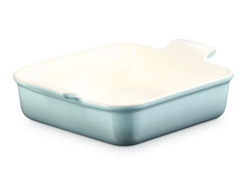 Le Creuset Auflaufform Tradition quadratisch sea salt 23cm