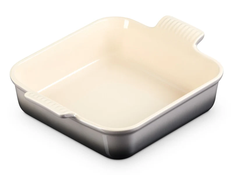 Le Creuset Auflaufform Tradition quadratisch flint 23cm