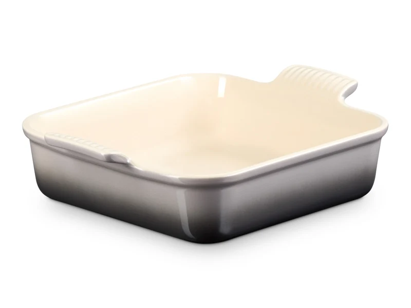 Le Creuset Auflaufform Tradition quadratisch flint 23cm
